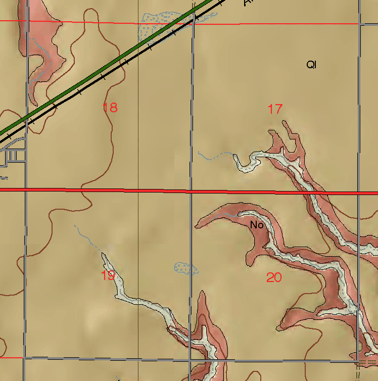 small geologic map