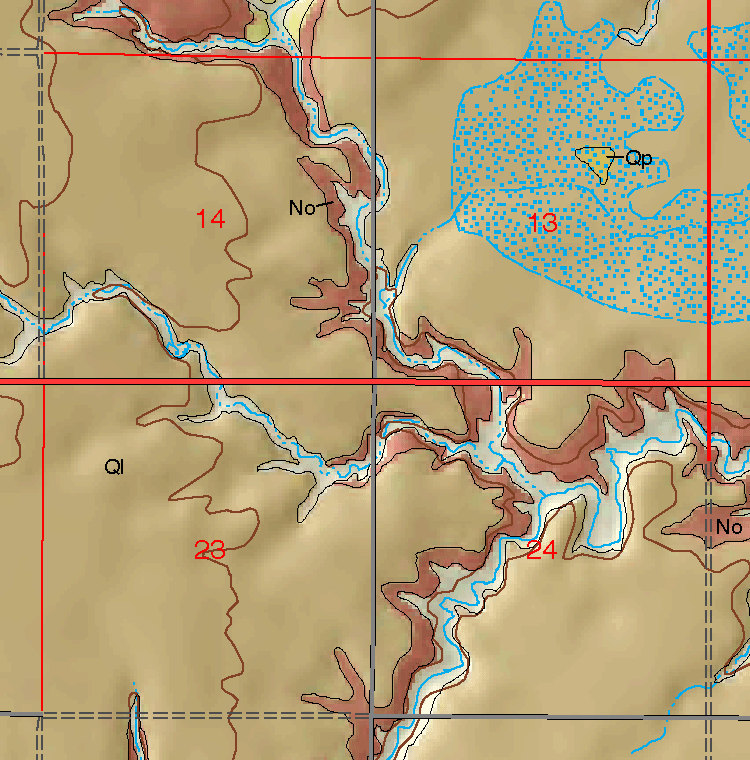 small geologic map
