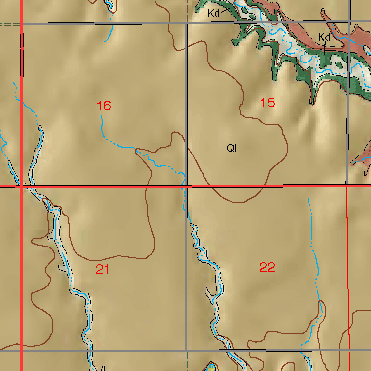 small geologic map