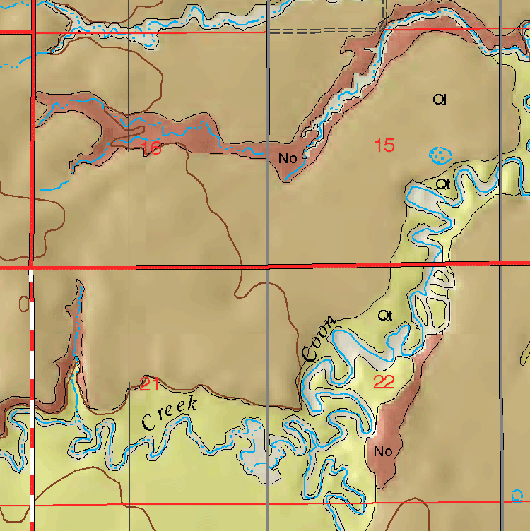 small geologic map