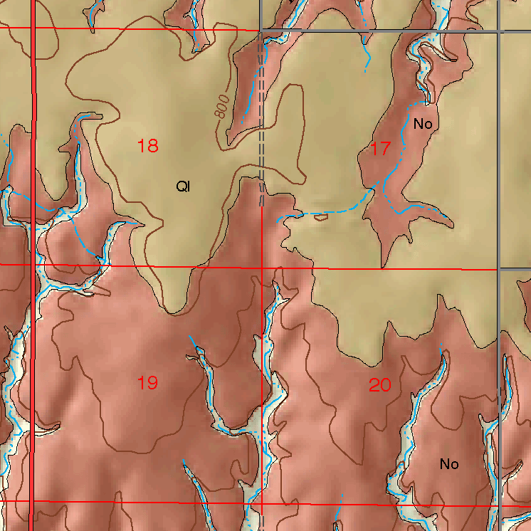 small geologic map