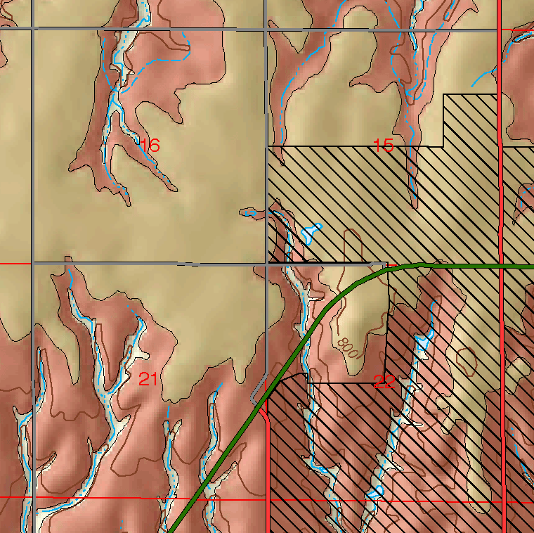 small geologic map