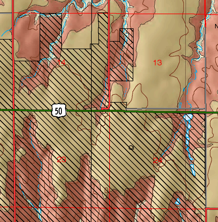 small geologic map
