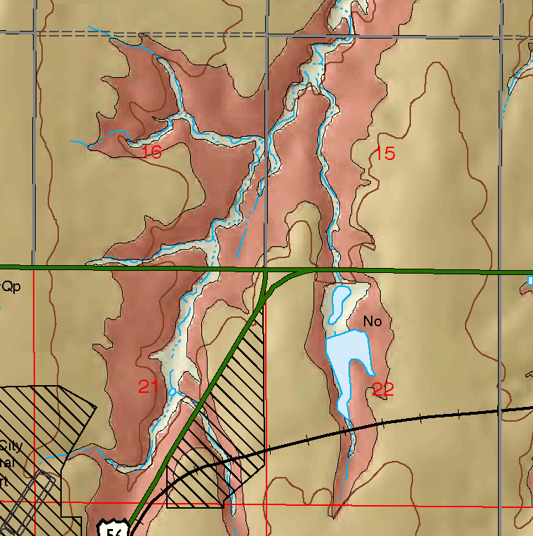 small geologic map