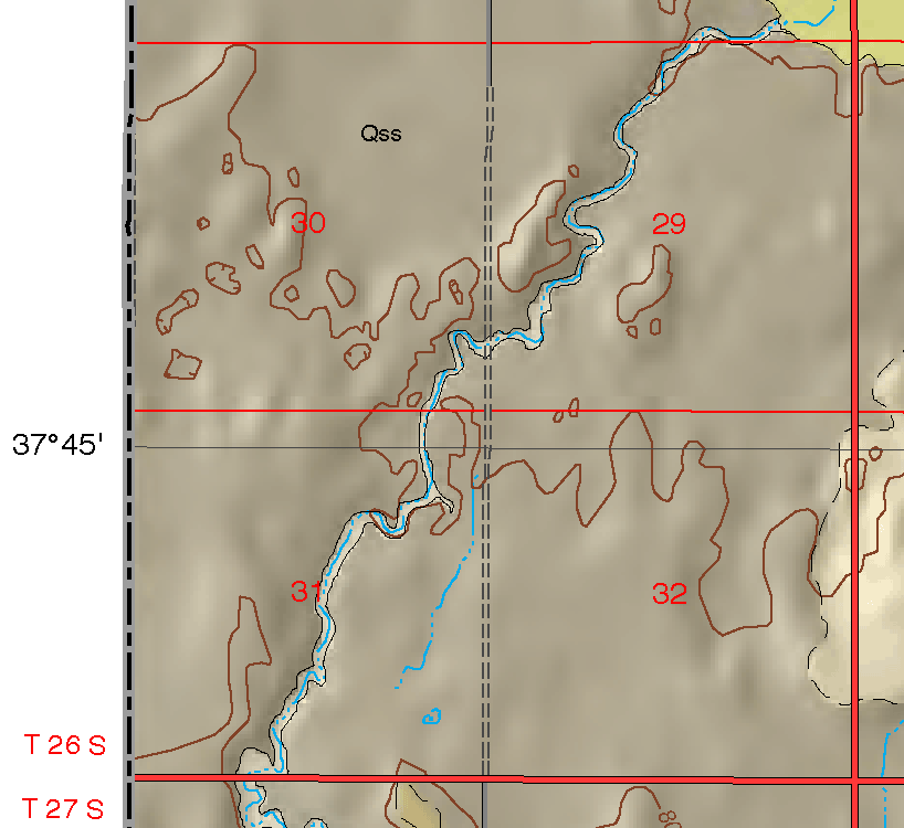 small geologic map