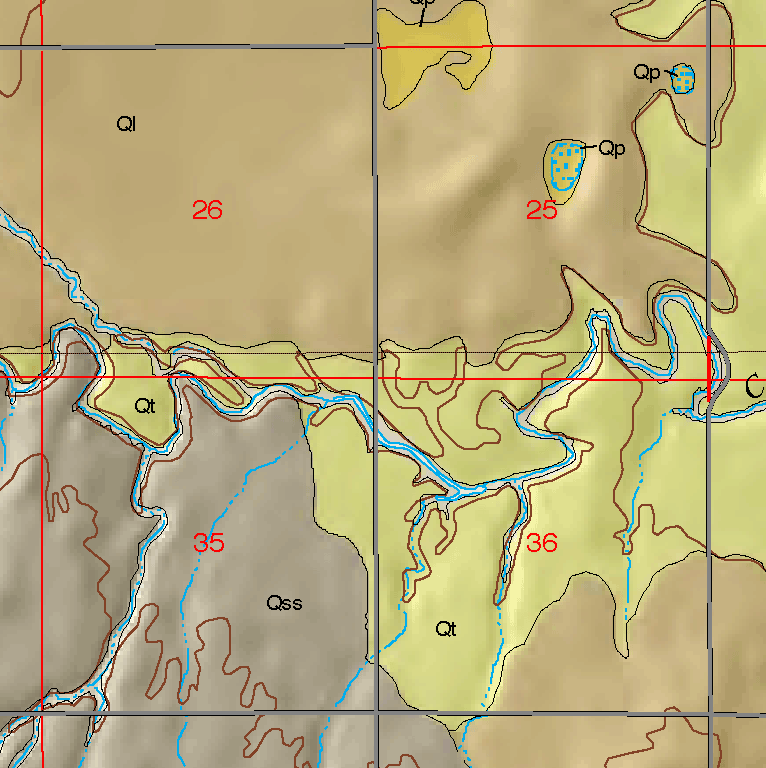 small geologic map
