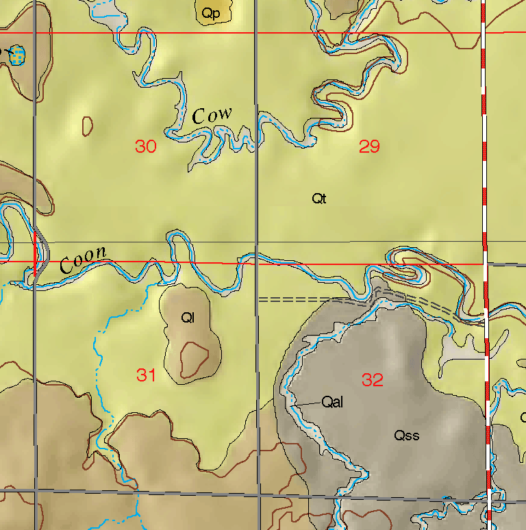 small geologic map