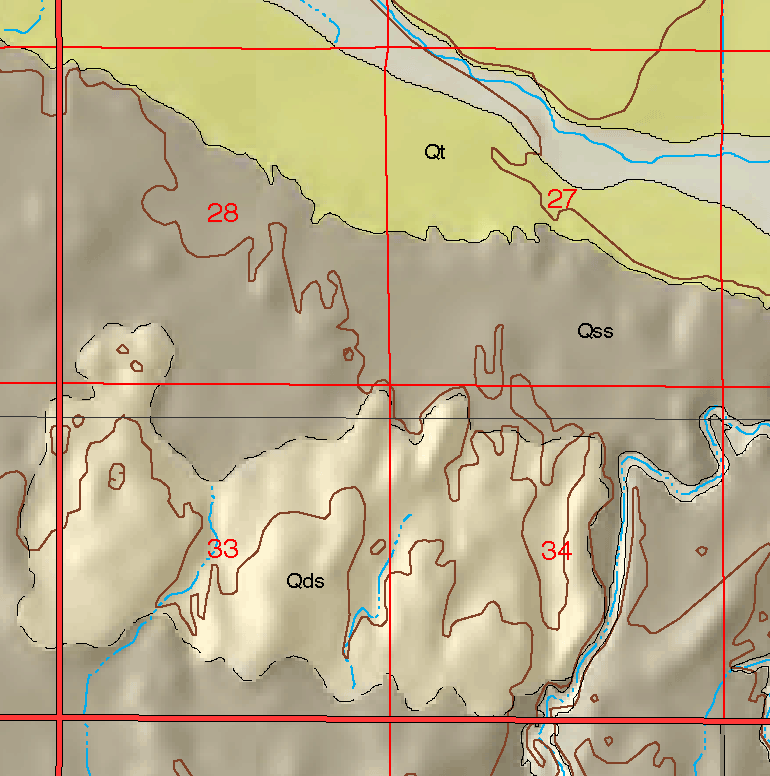 small geologic map