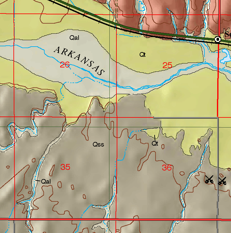 small geologic map