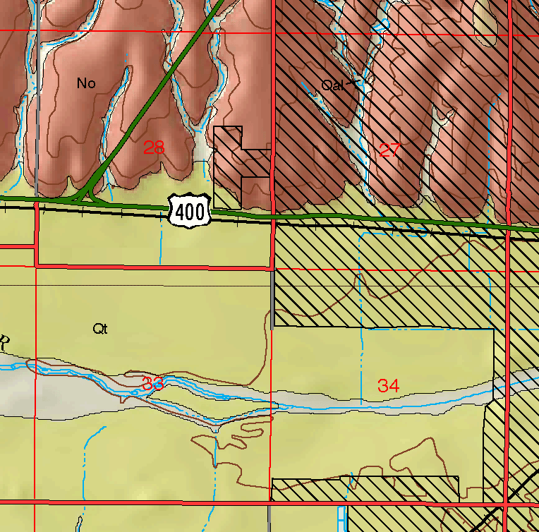 small geologic map