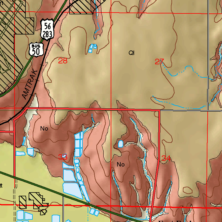 small geologic map