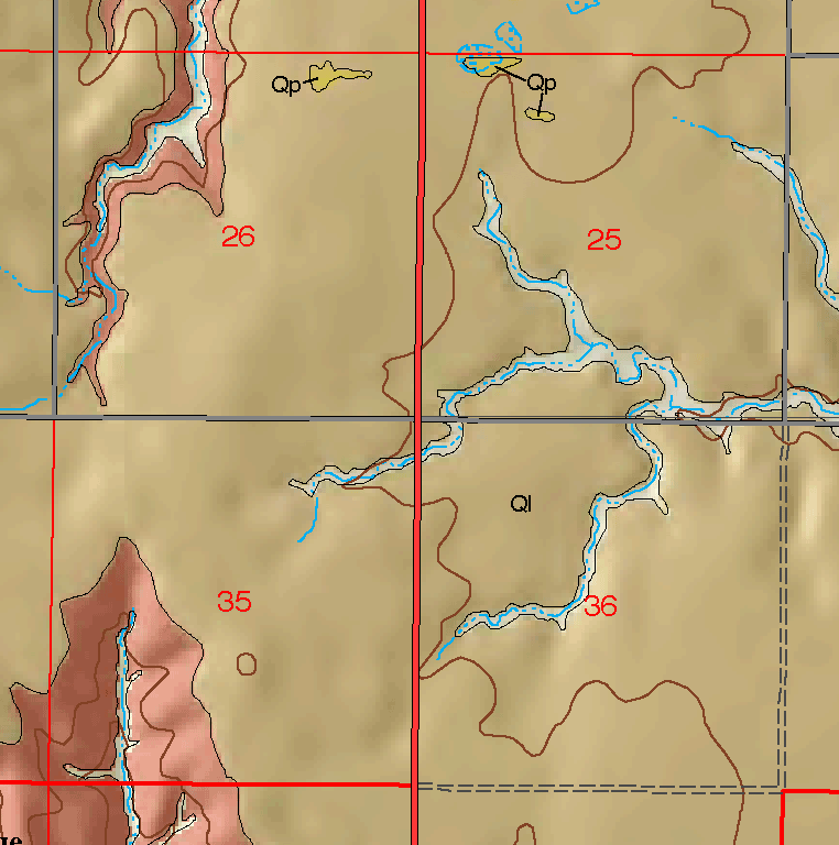 small geologic map