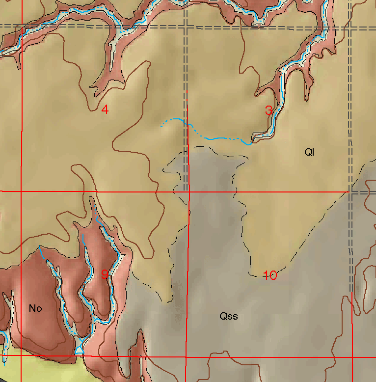 small geologic map