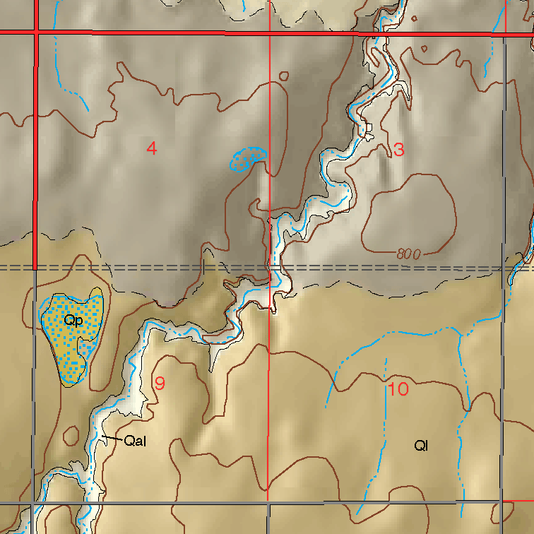 small geologic map
