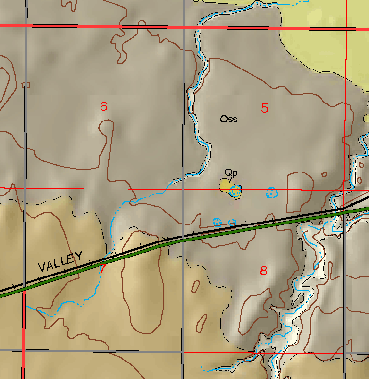 small geologic map