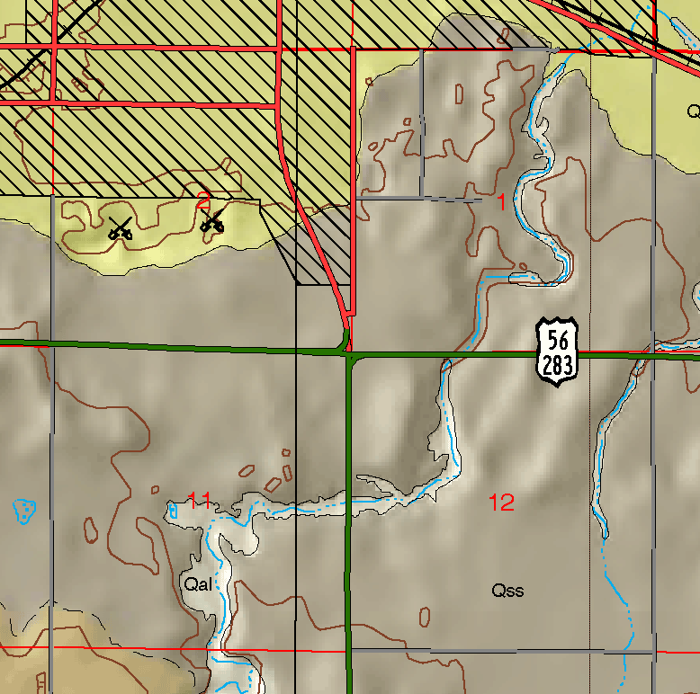 small geologic map