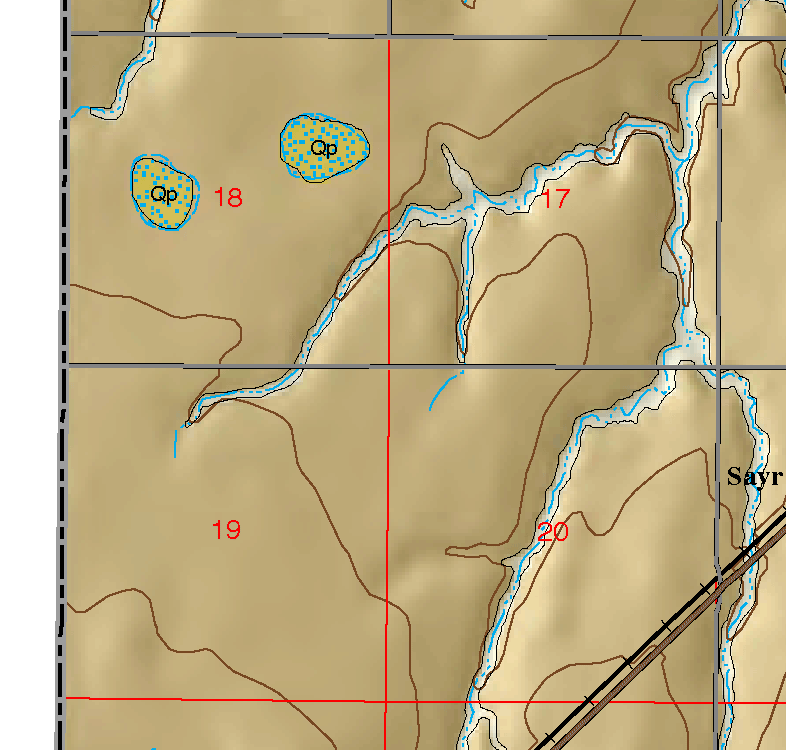 small geologic map