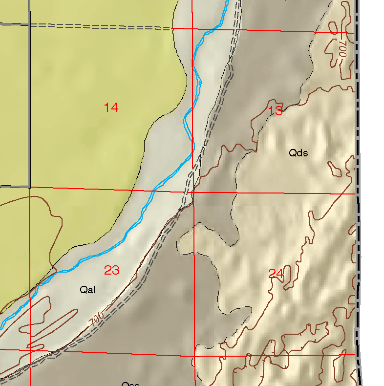 small geologic map