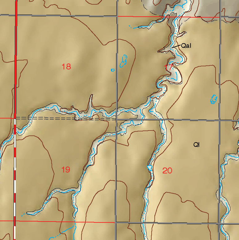 small geologic map