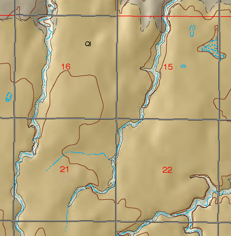 small geologic map