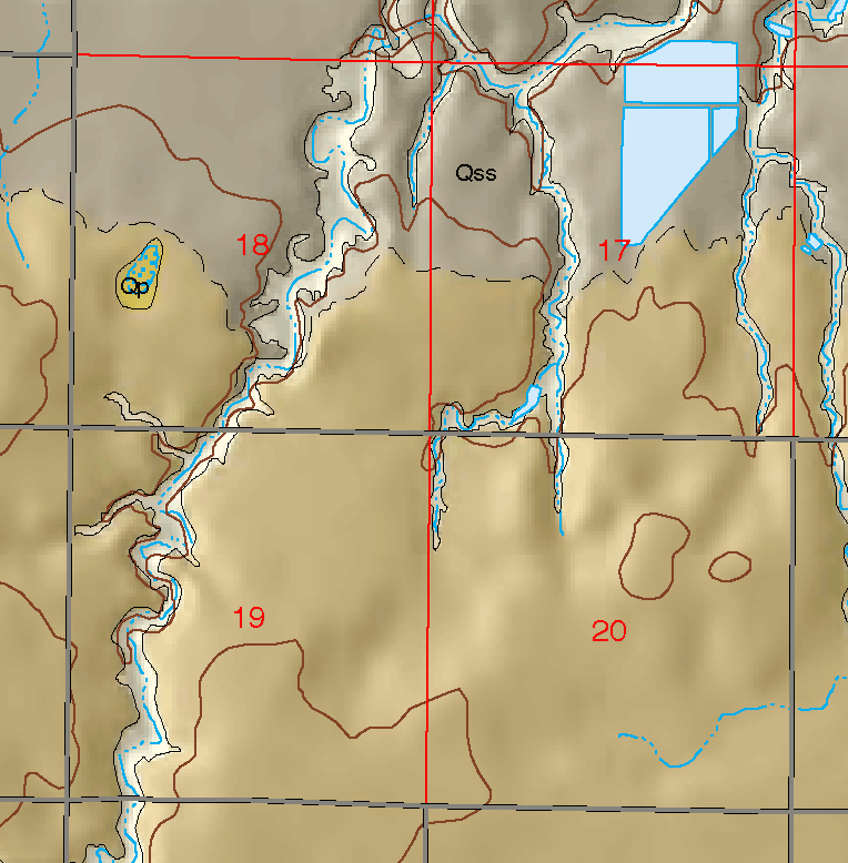 small geologic map