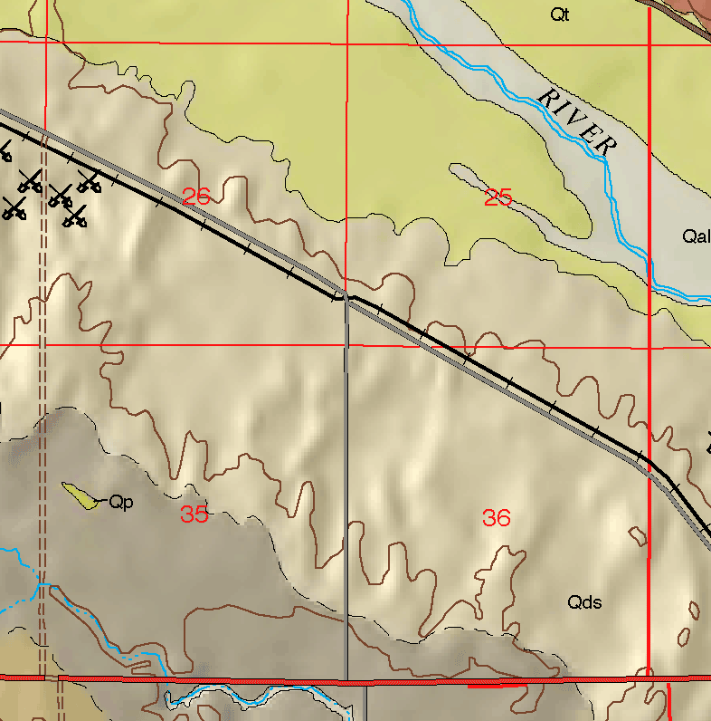 small geologic map