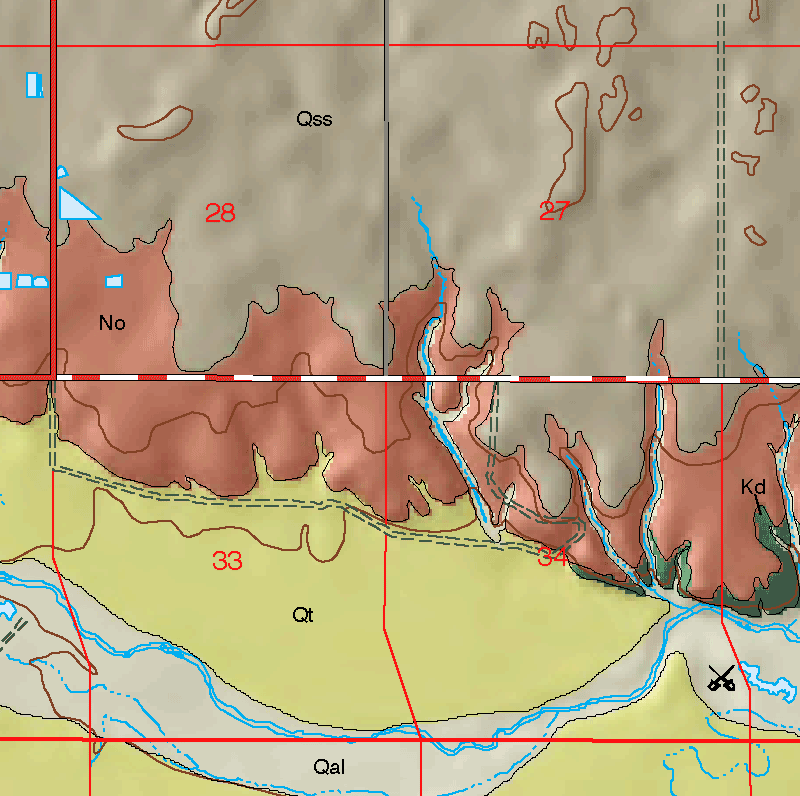 small geologic map