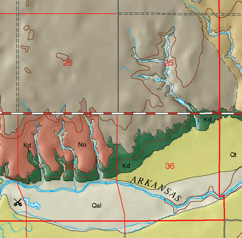 small geologic map