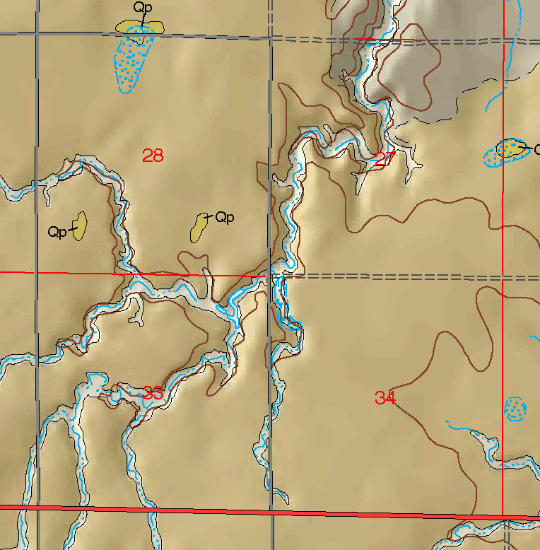 small geologic map