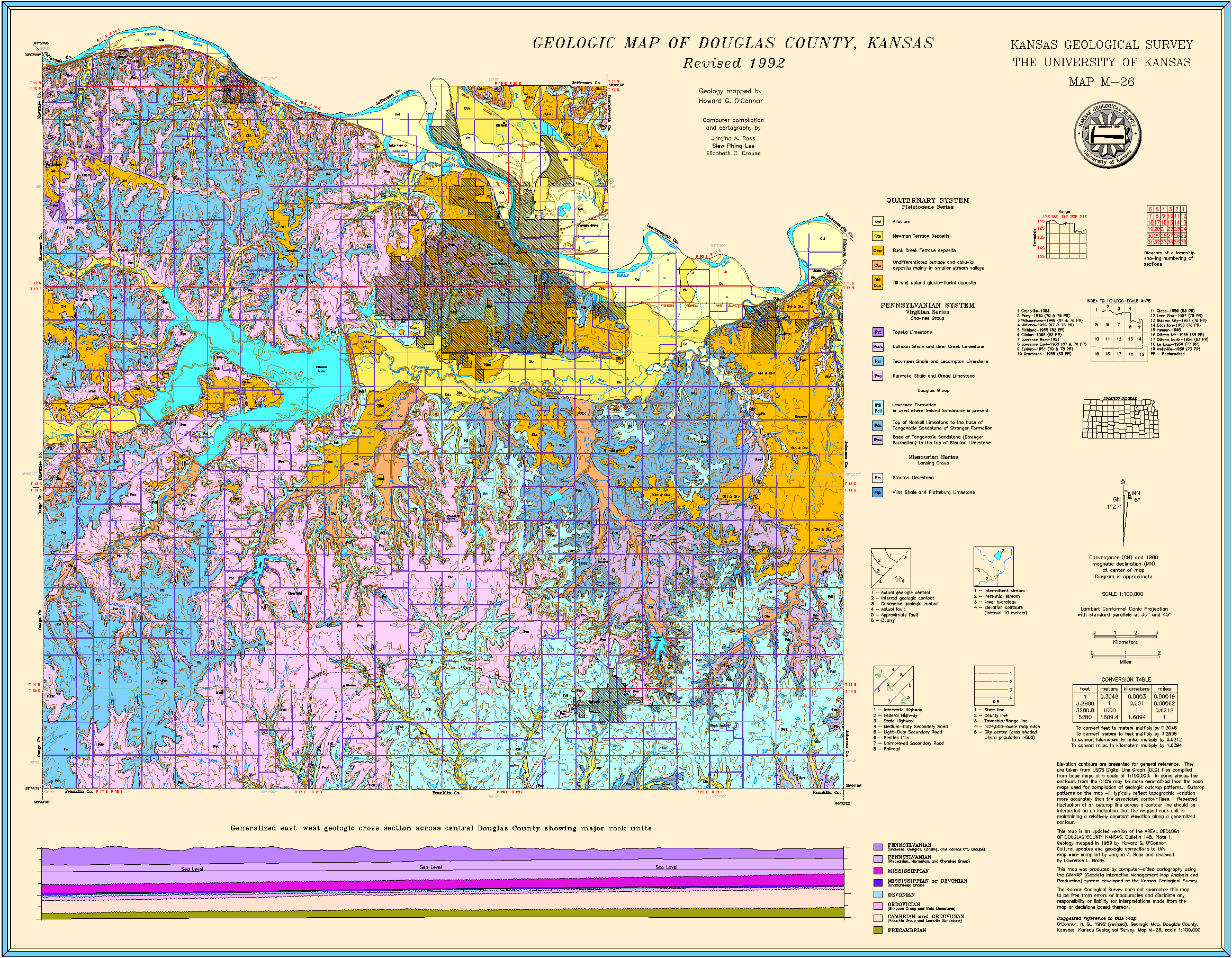 large map of Douglas County