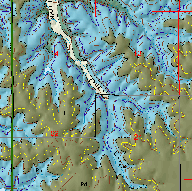 small geologic map