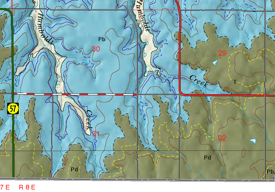 small geologic map