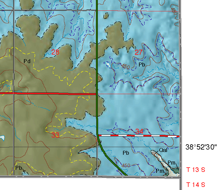 small geologic map