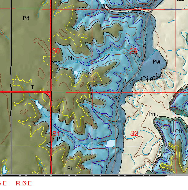 small geologic map