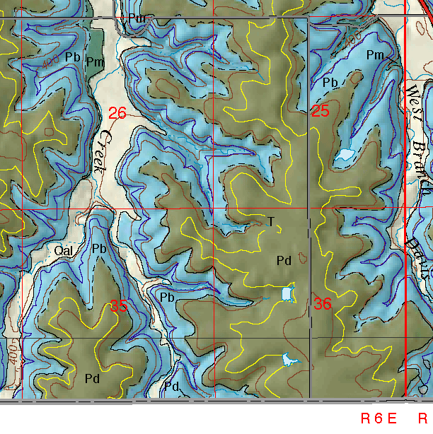 small geologic map