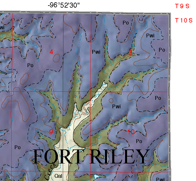 small geologic map