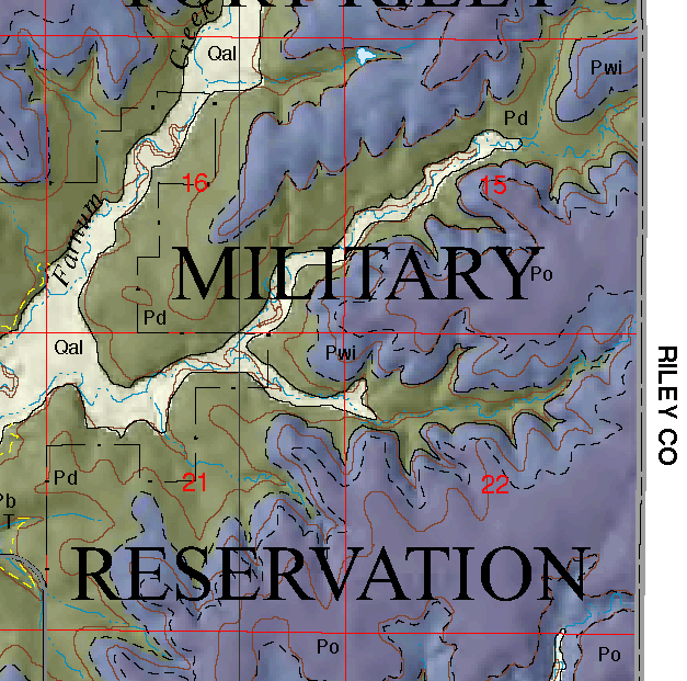 small geologic map