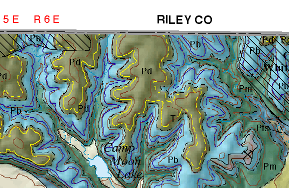 small geologic map