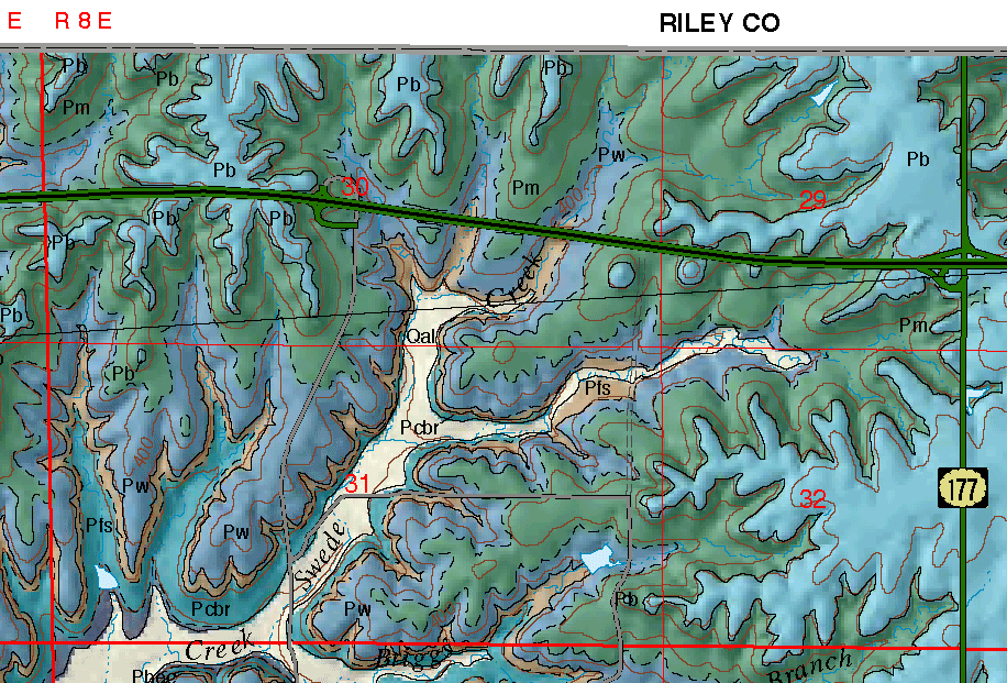 small geologic map