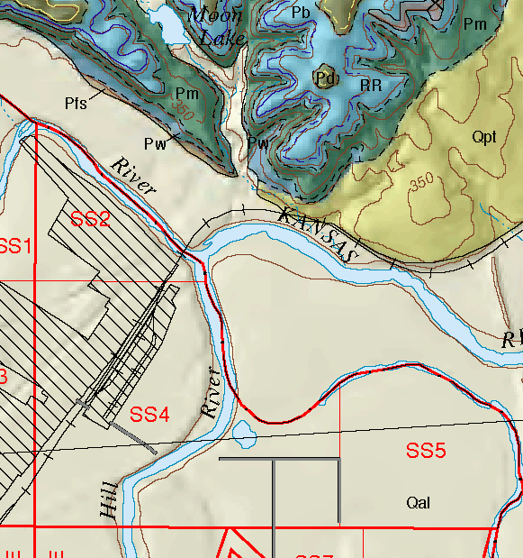 small geologic map