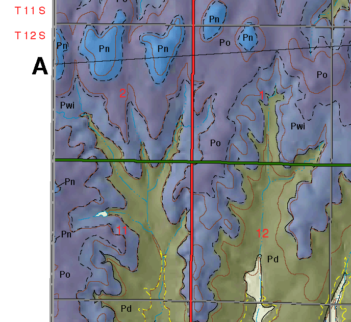 small geologic map