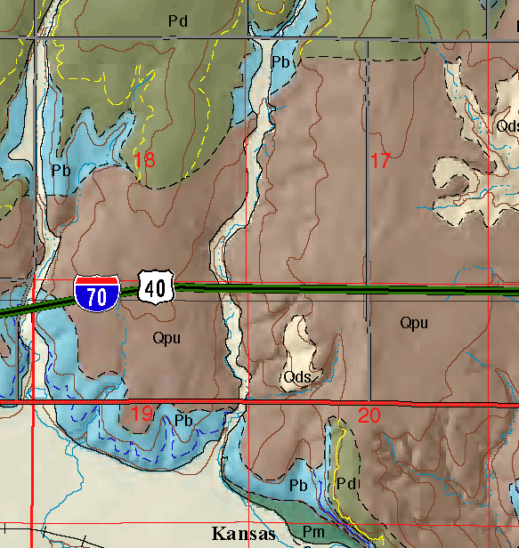 small geologic map