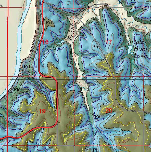 small geologic map