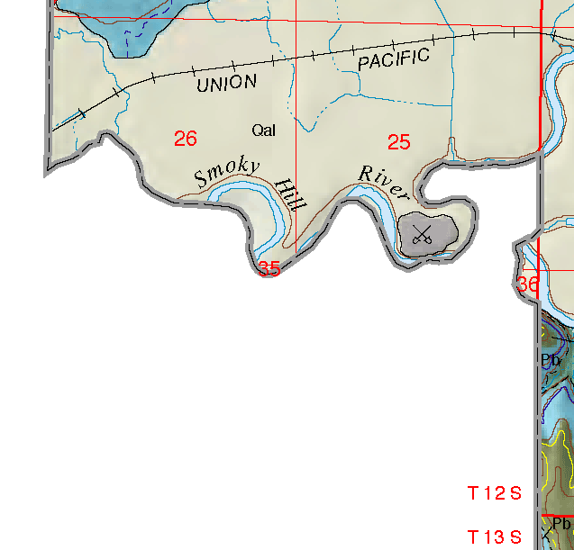 small geologic map