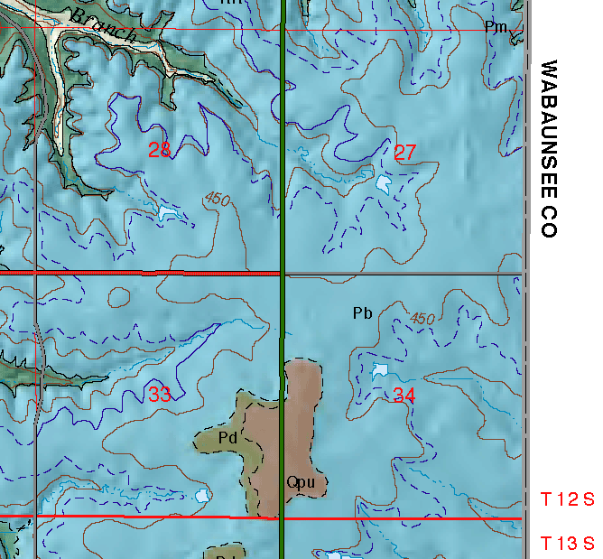 small geologic map