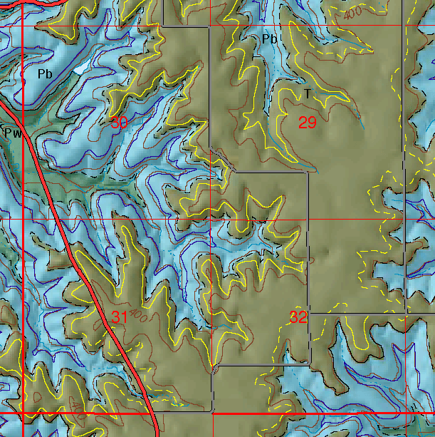 small geologic map