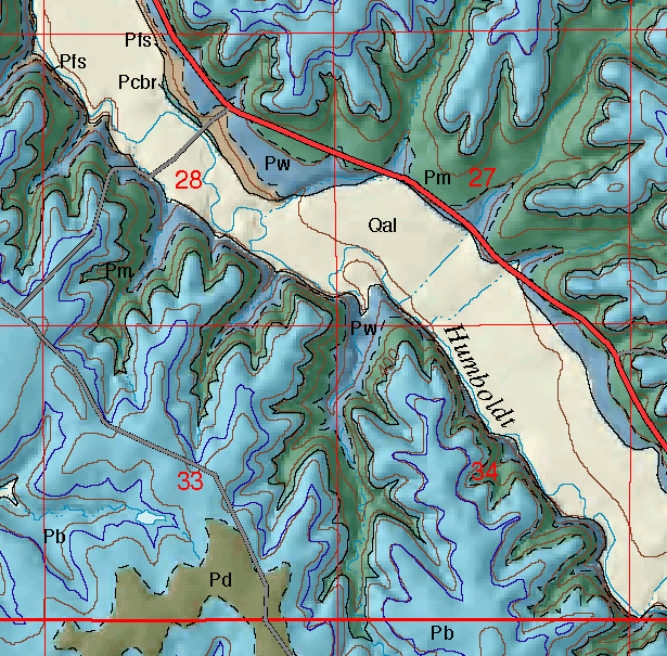 small geologic map