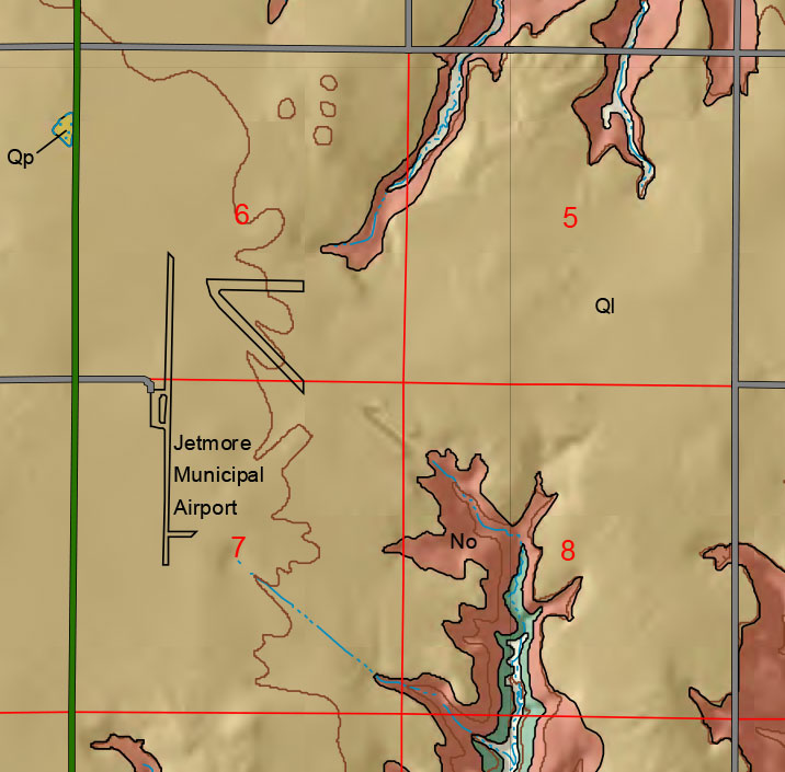 small geologic map