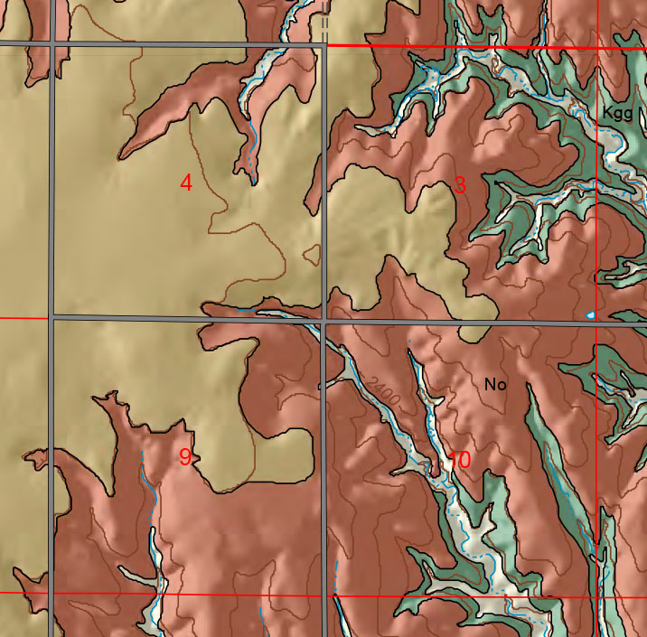 small geologic map