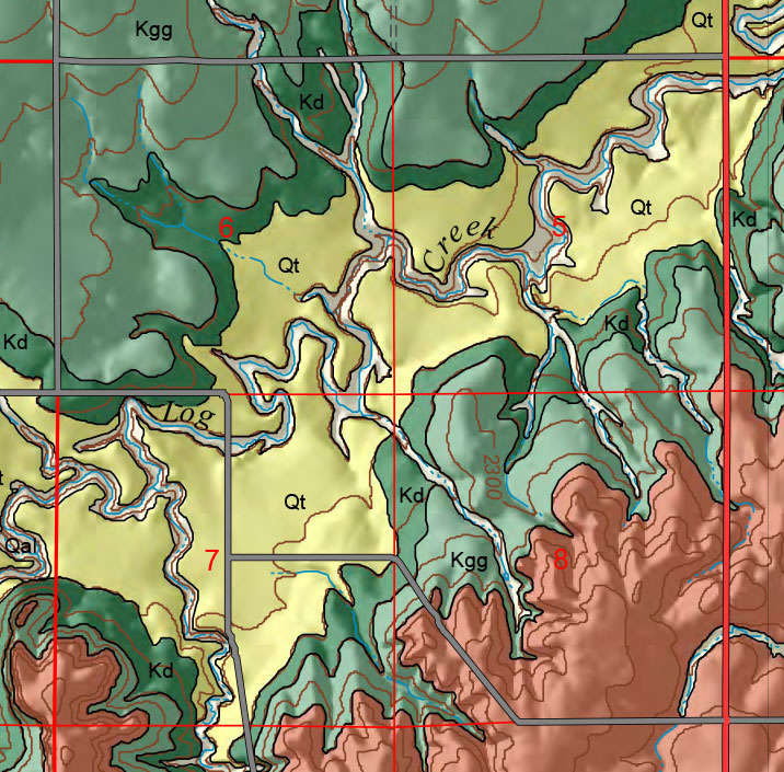 small geologic map